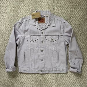 NWT Levi’s Light Purple Denim Jacket